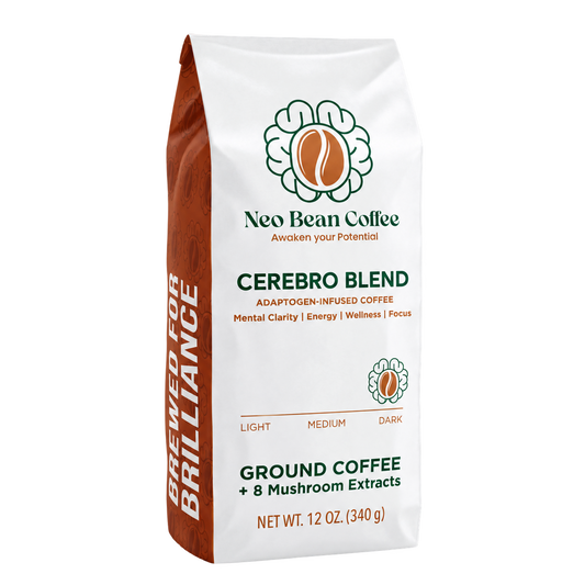Cerebro mushroom coffee bag