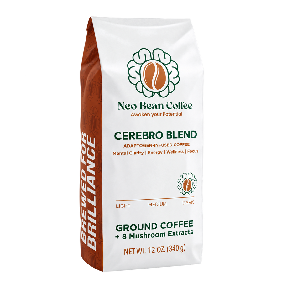 Cerebro mushroom coffee bag